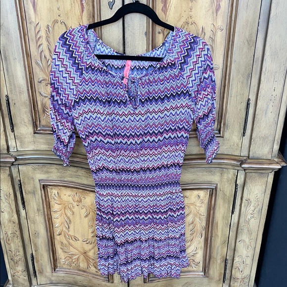 Eight Sixty Chevron Dress - Picture 2 of 10